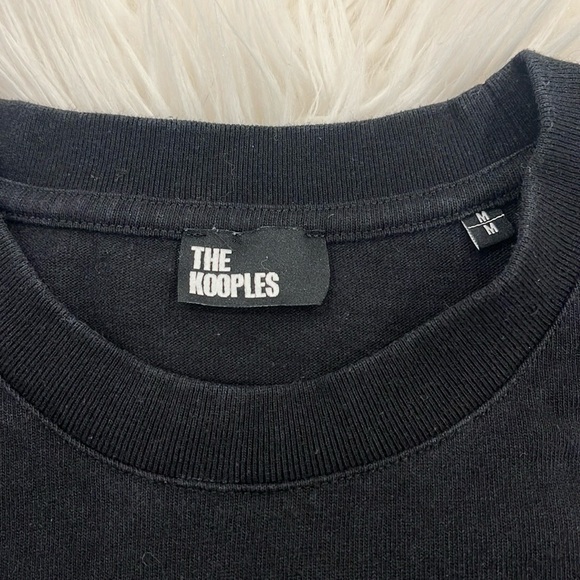 The Kooples Logo No Hope No Future Graphic Cotton Tee Shirt - Picture 9 of 13